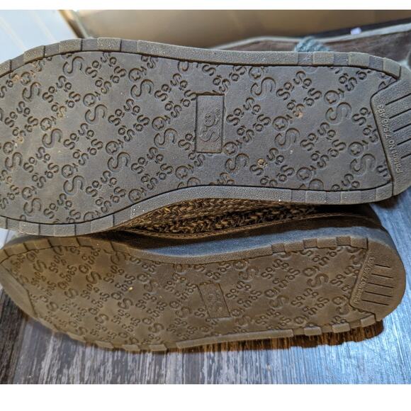 So Women's Gray Sweater Side Zip Boot Size 9 - Picture 6 of 8